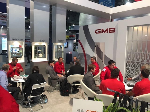 GMB AAPEX booth